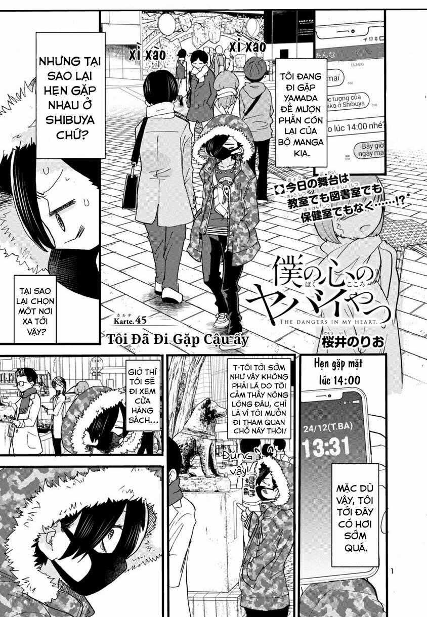 Boku No Kokoro Yabai Yatsu Chương 45 trang 1