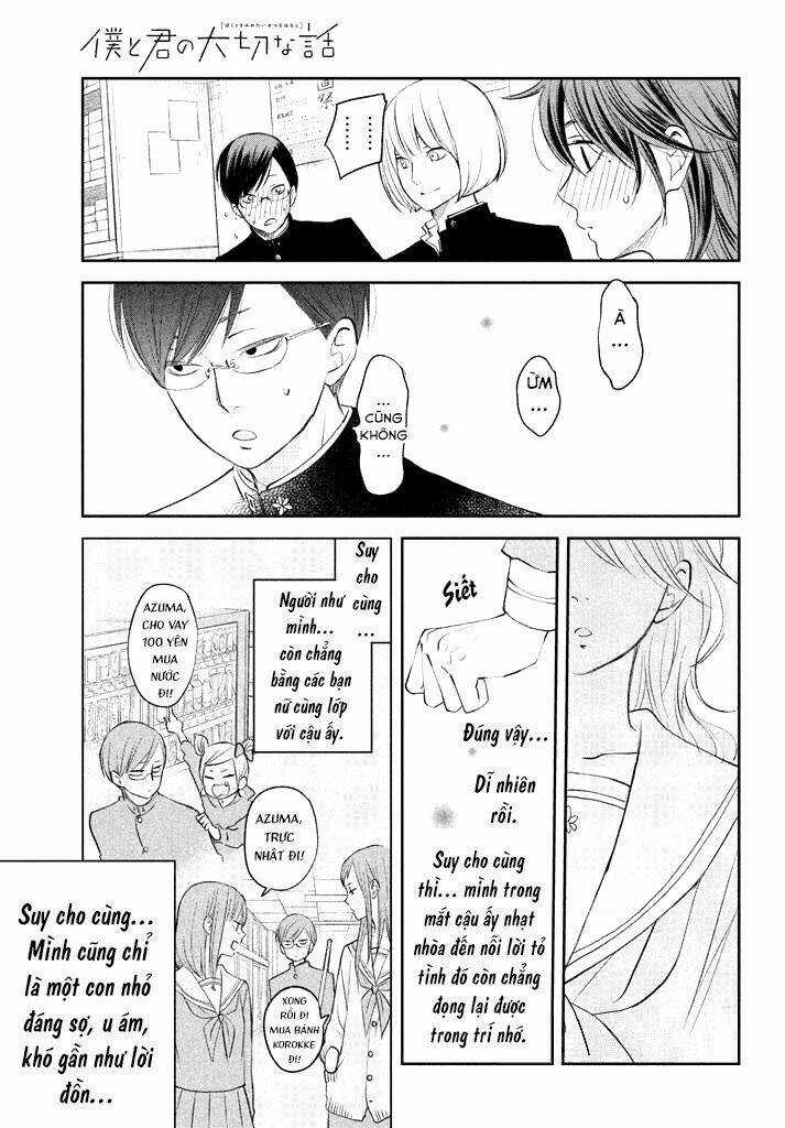 Boku To Kimi No Taisetsu Na Hanashi Chapter 13 trang 18