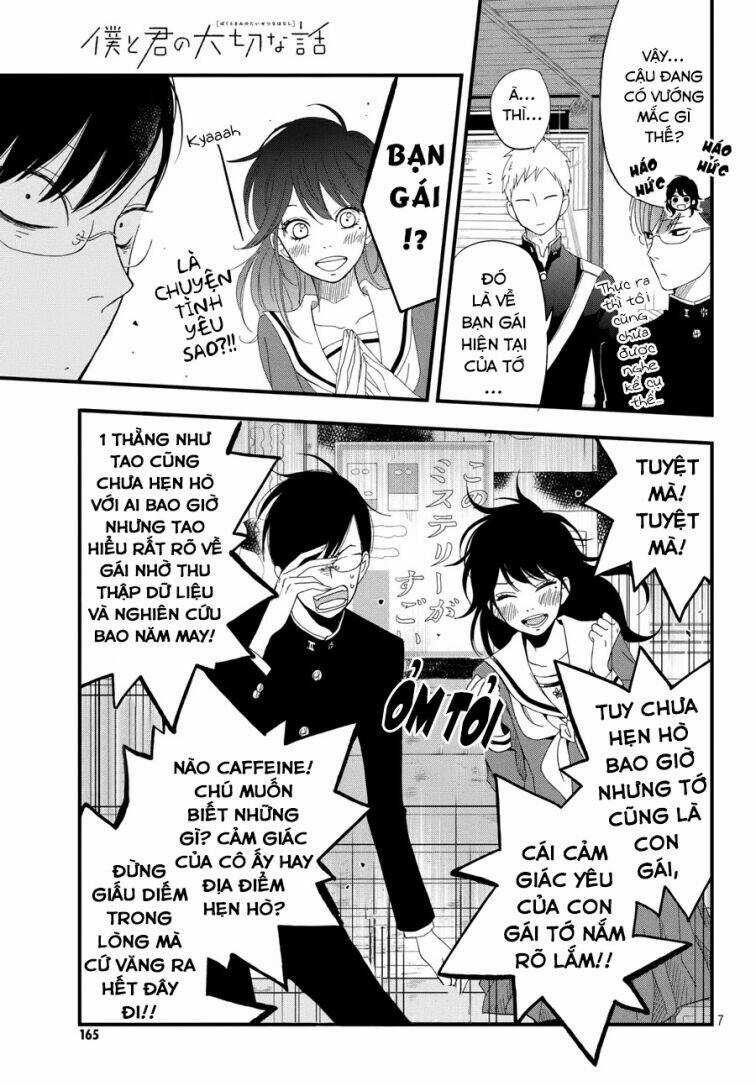 Boku To Kimi No Taisetsu Na Hanashi Chapter 4 trang 9