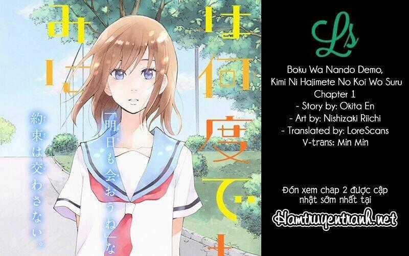 Boku Wa Nando Demo, Kimi Ni Hajimete No Koi Wo Suru Chapter 1 trang 37