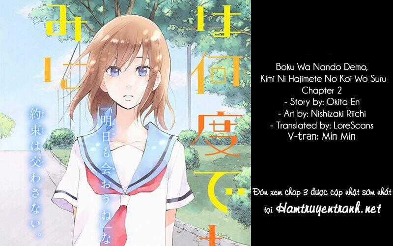 Boku Wa Nando Demo, Kimi Ni Hajimete No Koi Wo Suru Chapter 2 trang 25