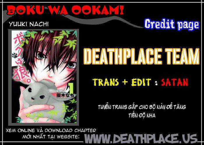 Boku Wa Ookami Chapter 4 trang 32