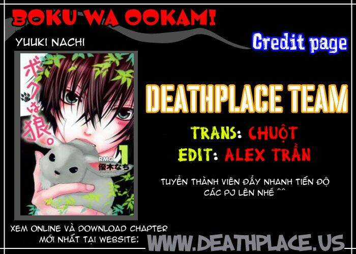 Boku Wa Ookami Chapter 8 trang 41