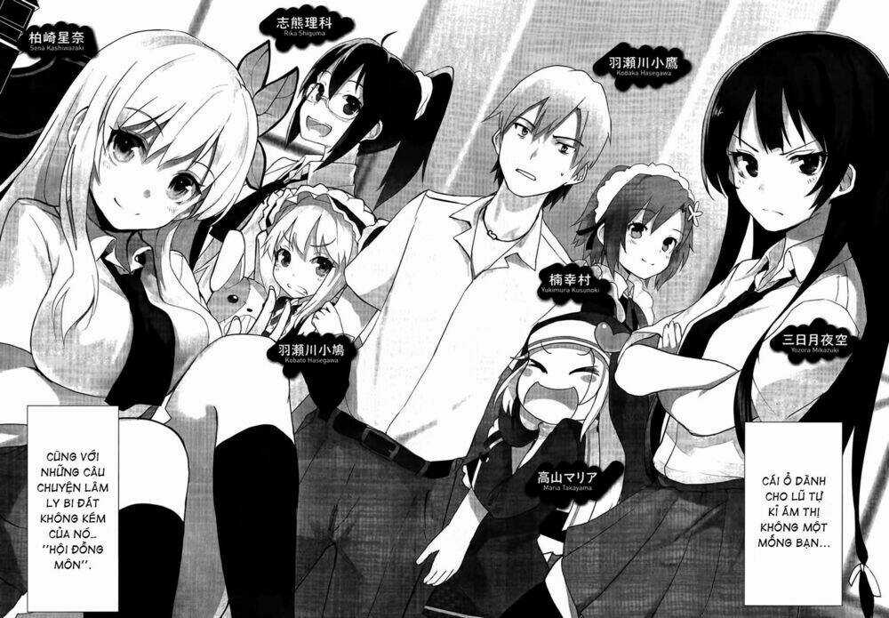 Boku Wa Tomodachi Ga Sukunai Shobon! Chapter 1 trang 2