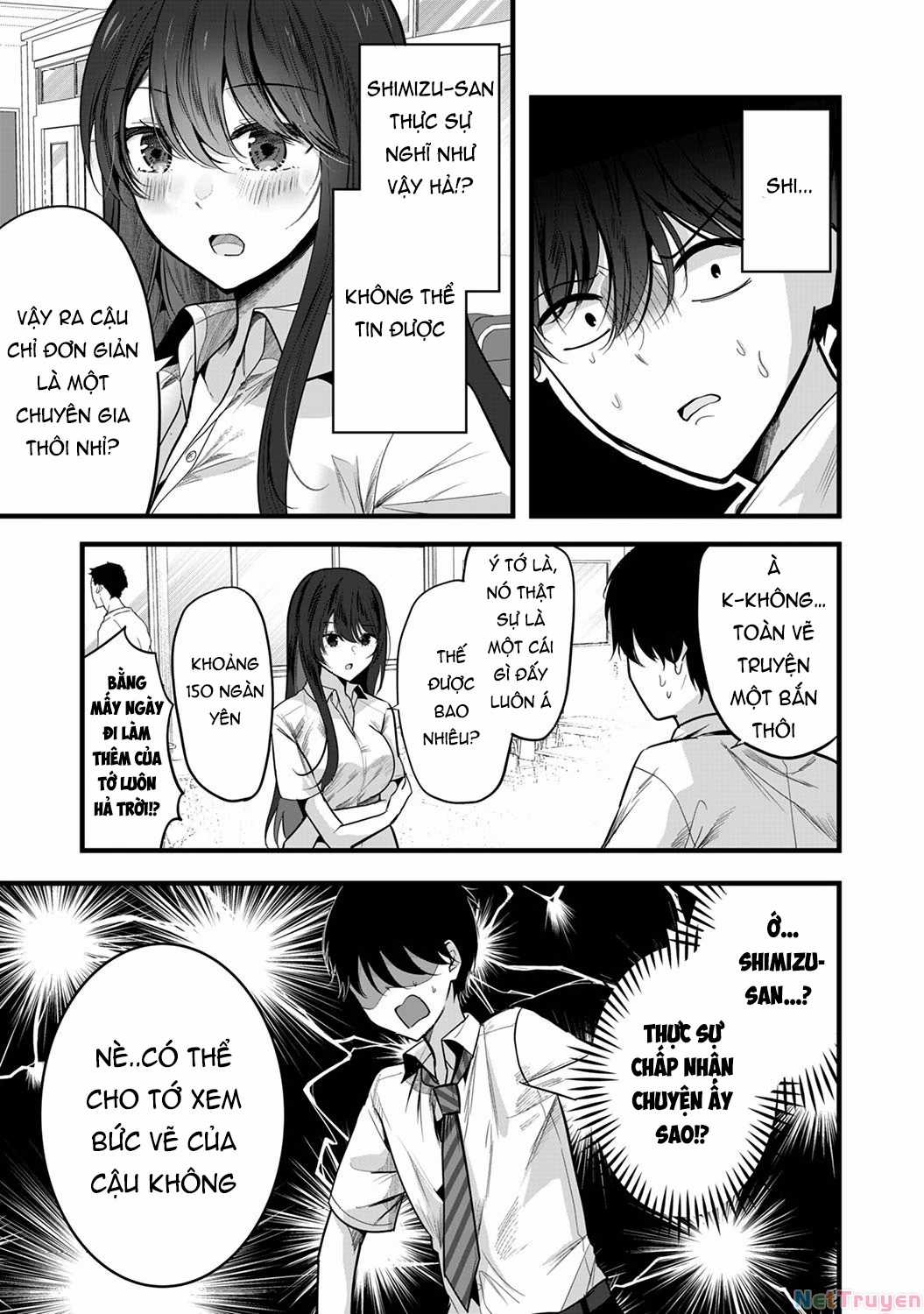 Boku wo Shirita Sugiru Shimizu-san Chapter 1.1 trang 12