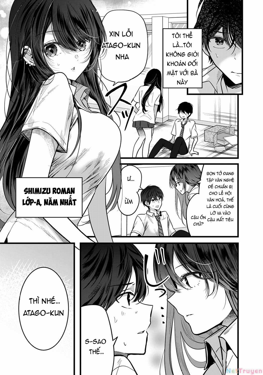 Boku wo Shirita Sugiru Shimizu-san Chapter 1.1 trang 4