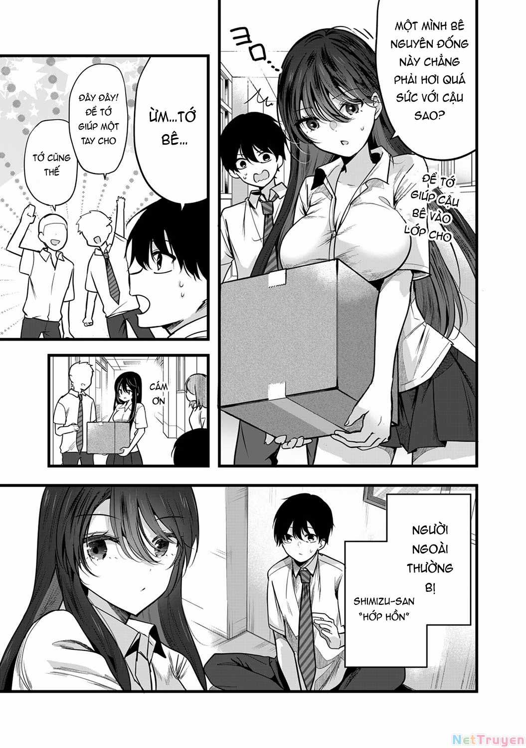 Boku wo Shirita Sugiru Shimizu-san Chapter 1.1 trang 8