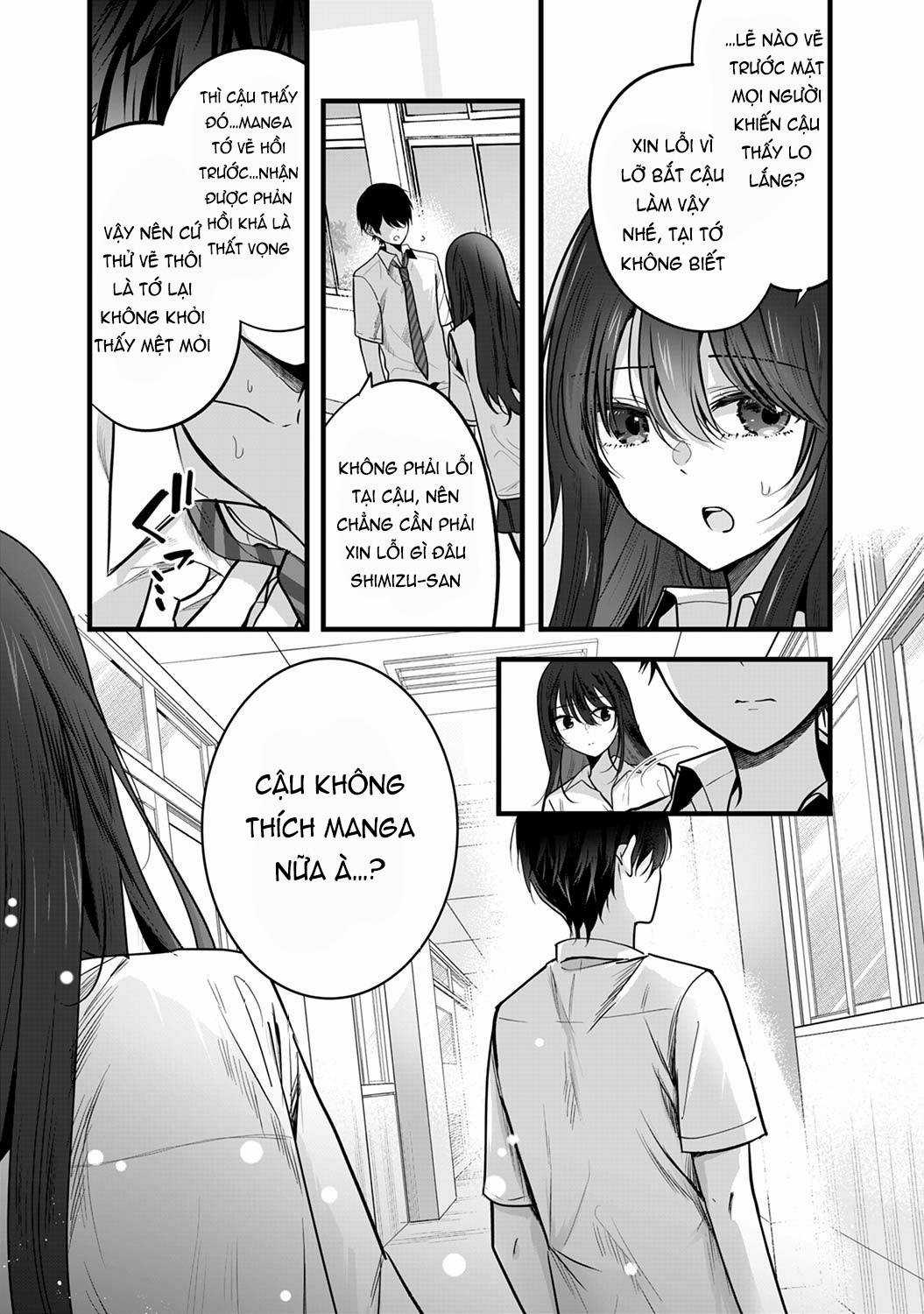 Boku wo Shirita Sugiru Shimizu-san Chapter 1 trang 16