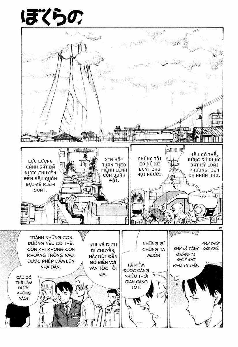 Bokurano: Ours Chapter 15 trang 19