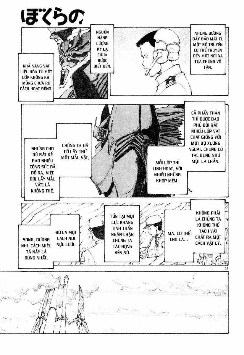 Bokurano: Ours Chapter 15 trang 21