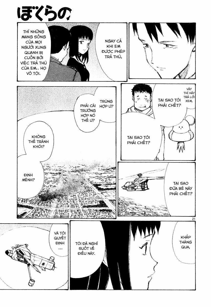 Bokurano: Ours Chapter 18 trang 19