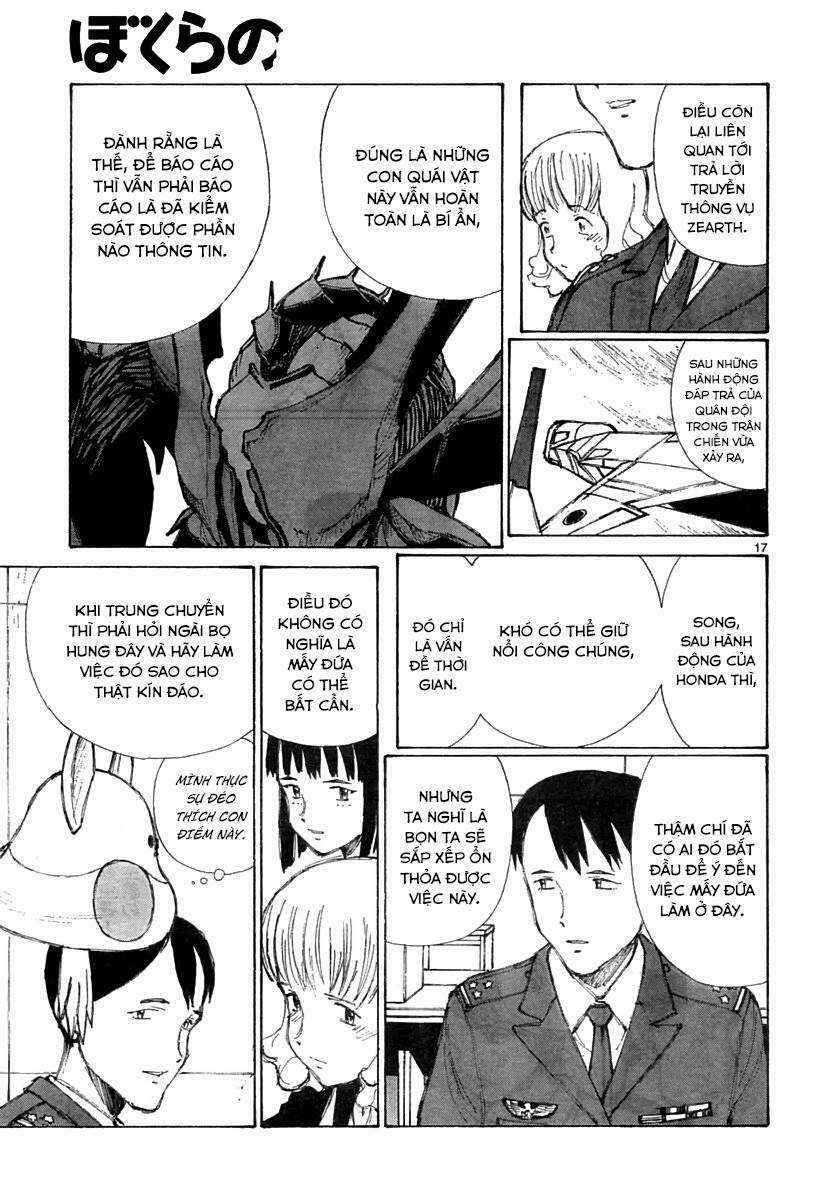 Bokurano: Ours Chapter 21 trang 17