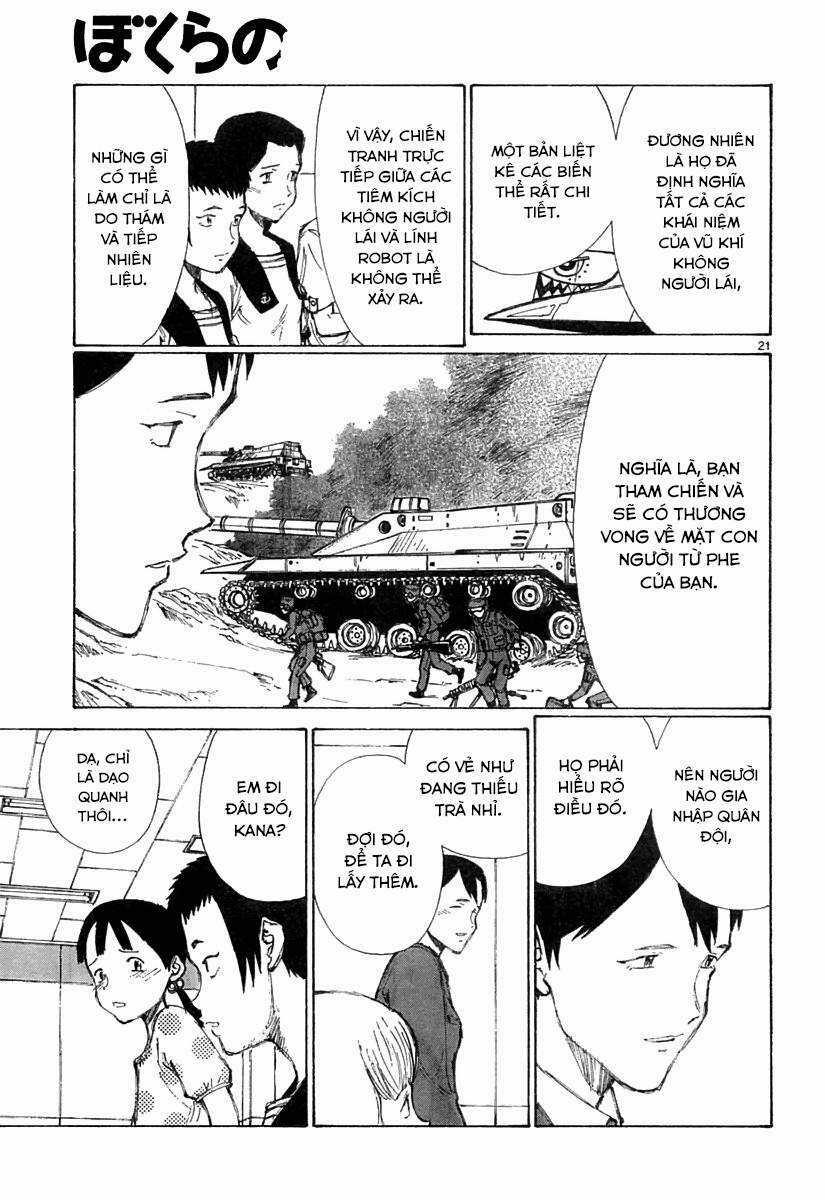 Bokurano: Ours Chapter 21 trang 21