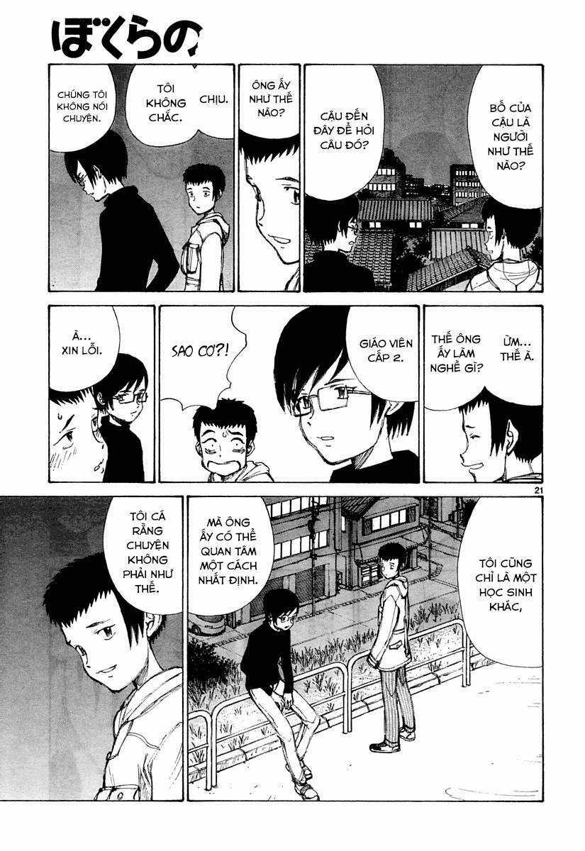 Bokurano: Ours Chapter 25 trang 20