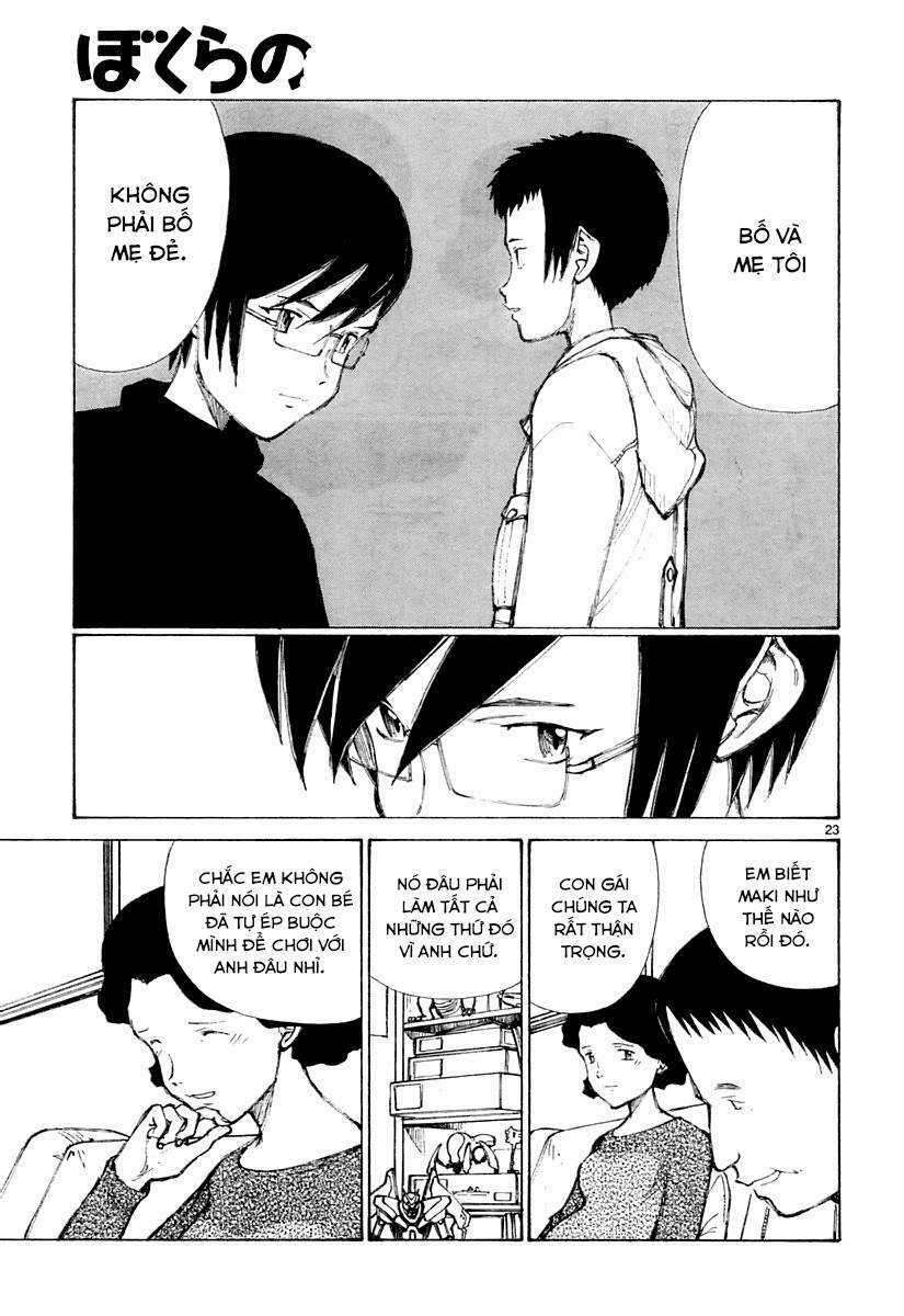 Bokurano: Ours Chapter 25 trang 22