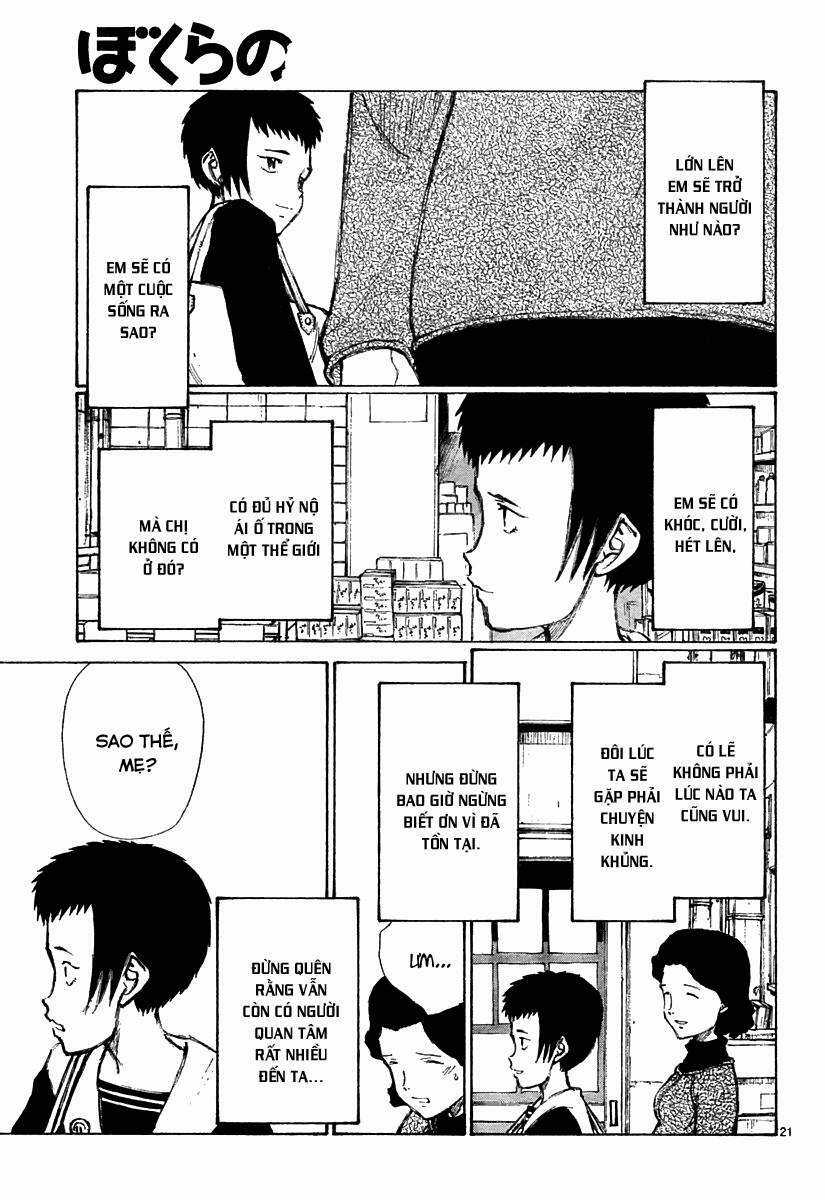 Bokurano: Ours Chapter 26 trang 20