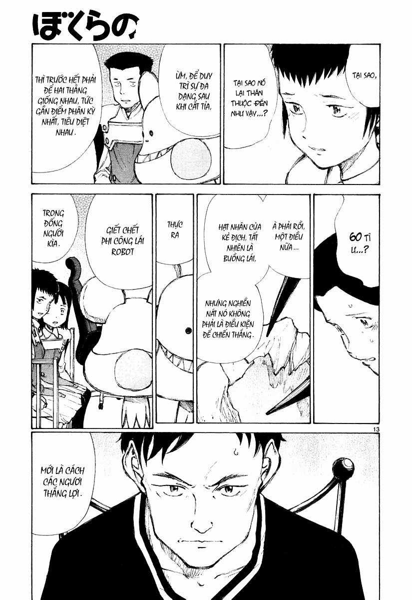 Bokurano: Ours Chapter 28 trang 12