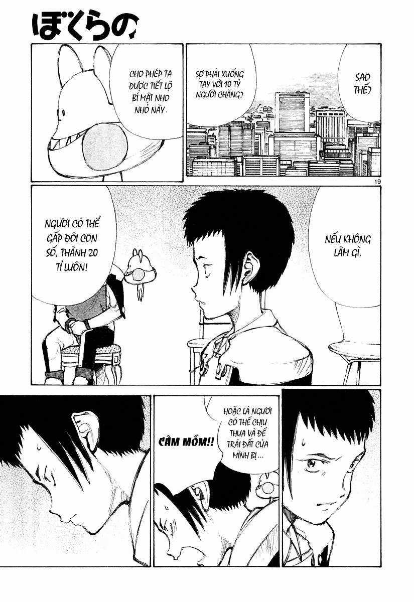 Bokurano: Ours Chapter 28 trang 17