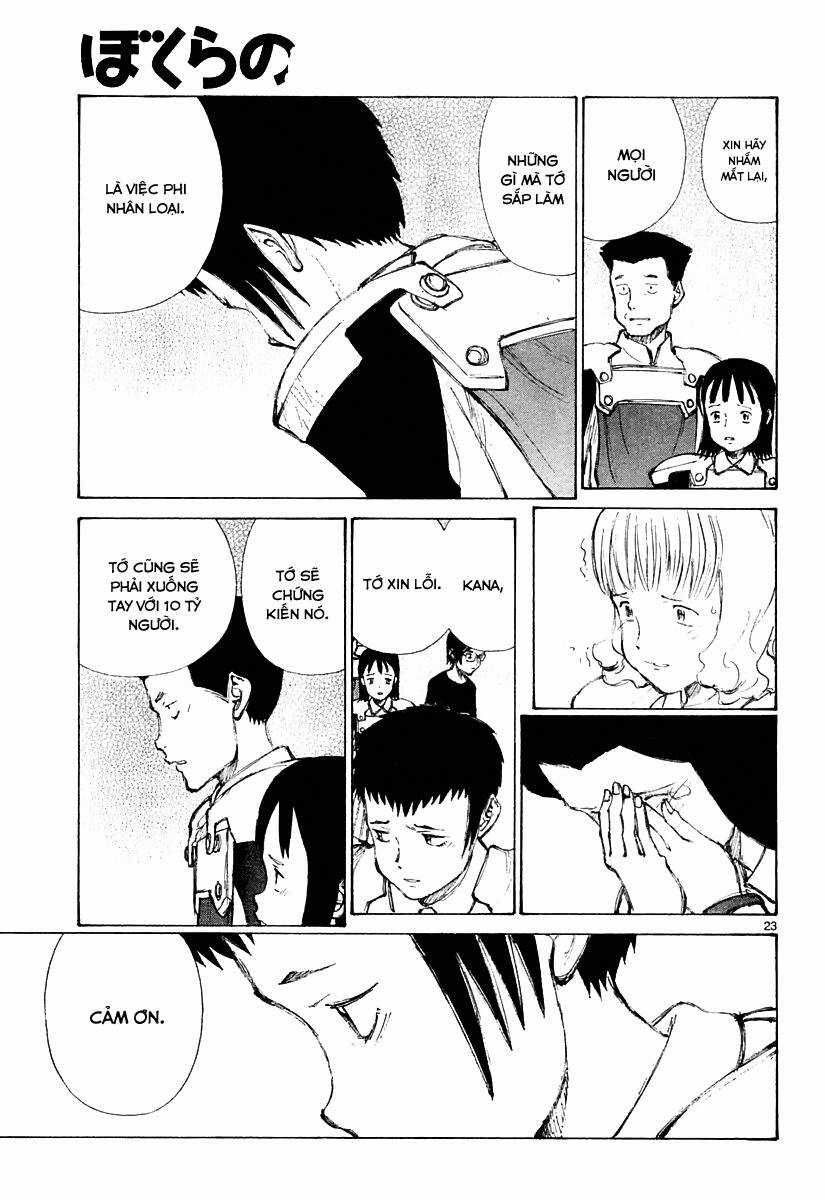 Bokurano: Ours Chapter 28 trang 21