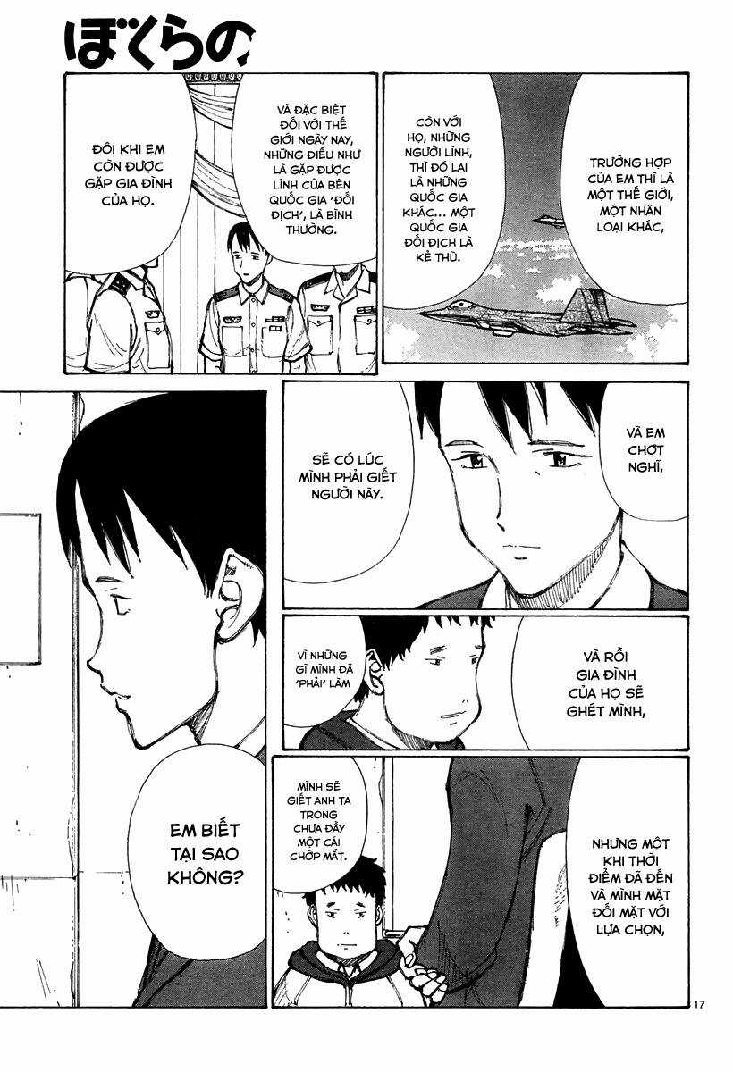 Bokurano: Ours Chapter 31 trang 16