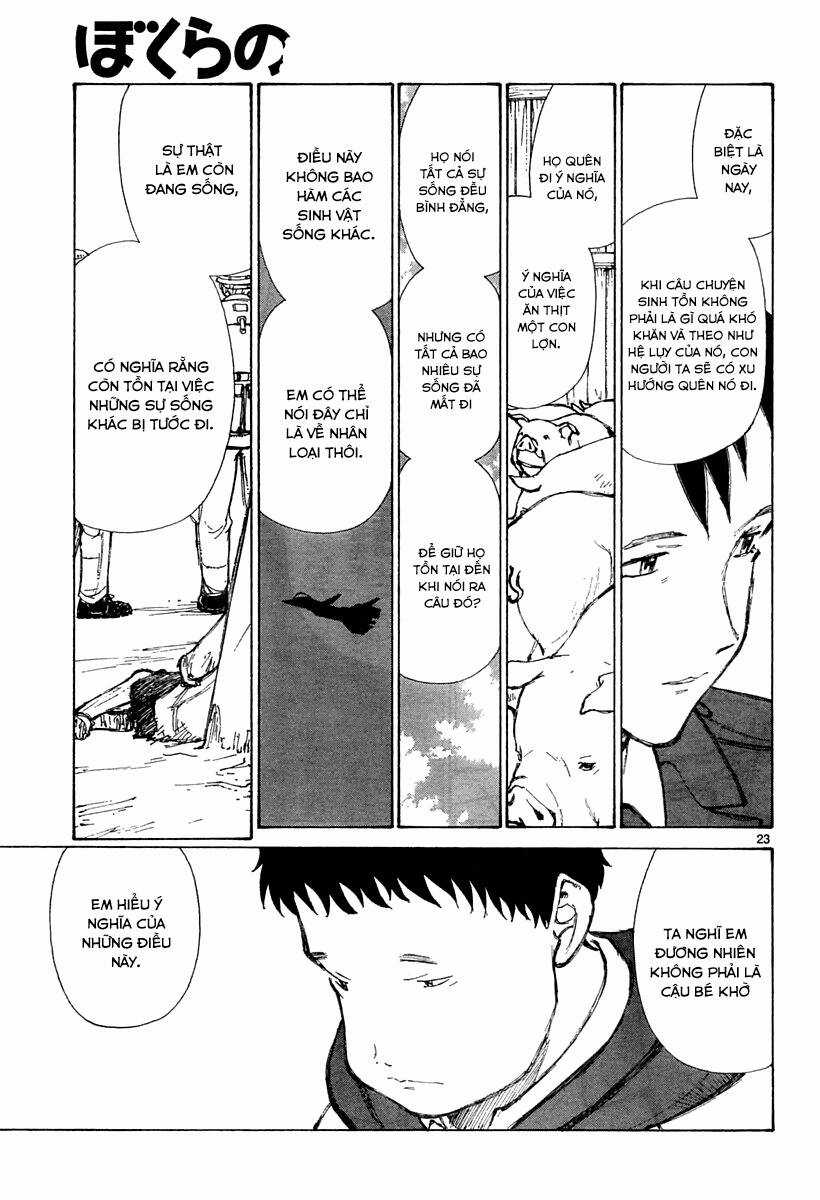 Bokurano: Ours Chapter 31 trang 22