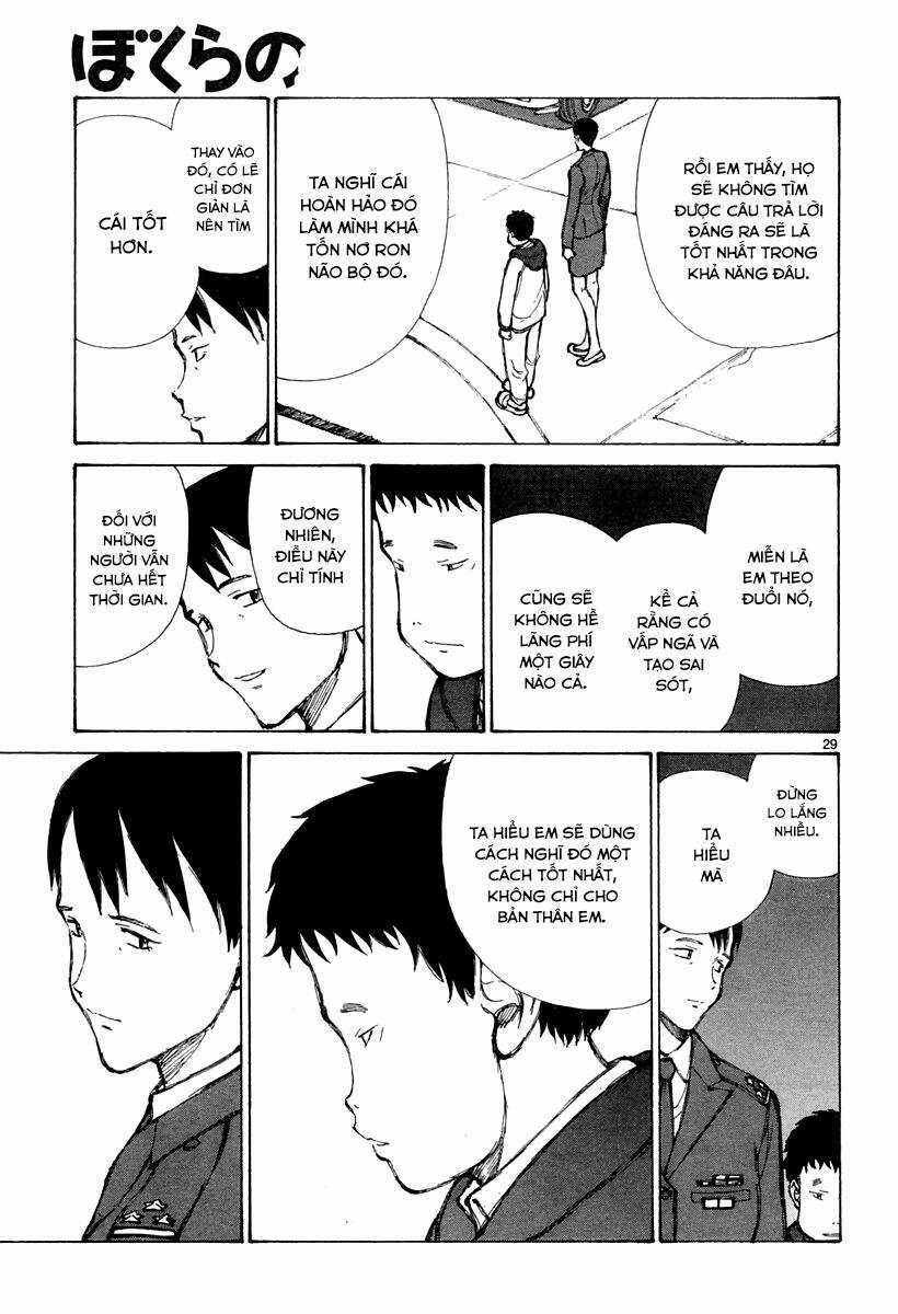 Bokurano: Ours Chapter 31 trang 28