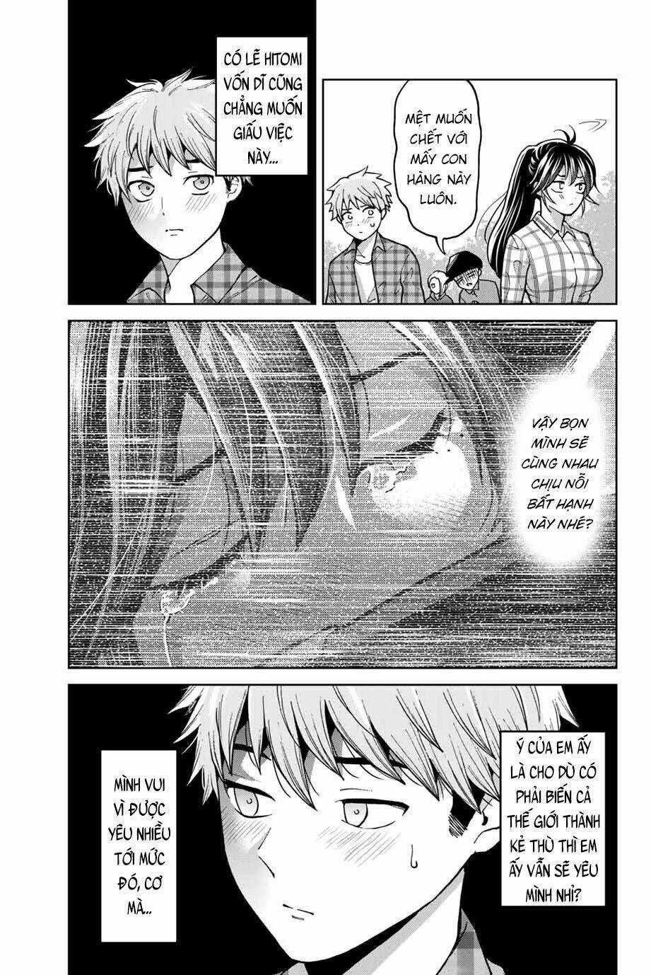 Bokutachi Wa Hanshoku Wo Yameta Chapter 36 trang 8