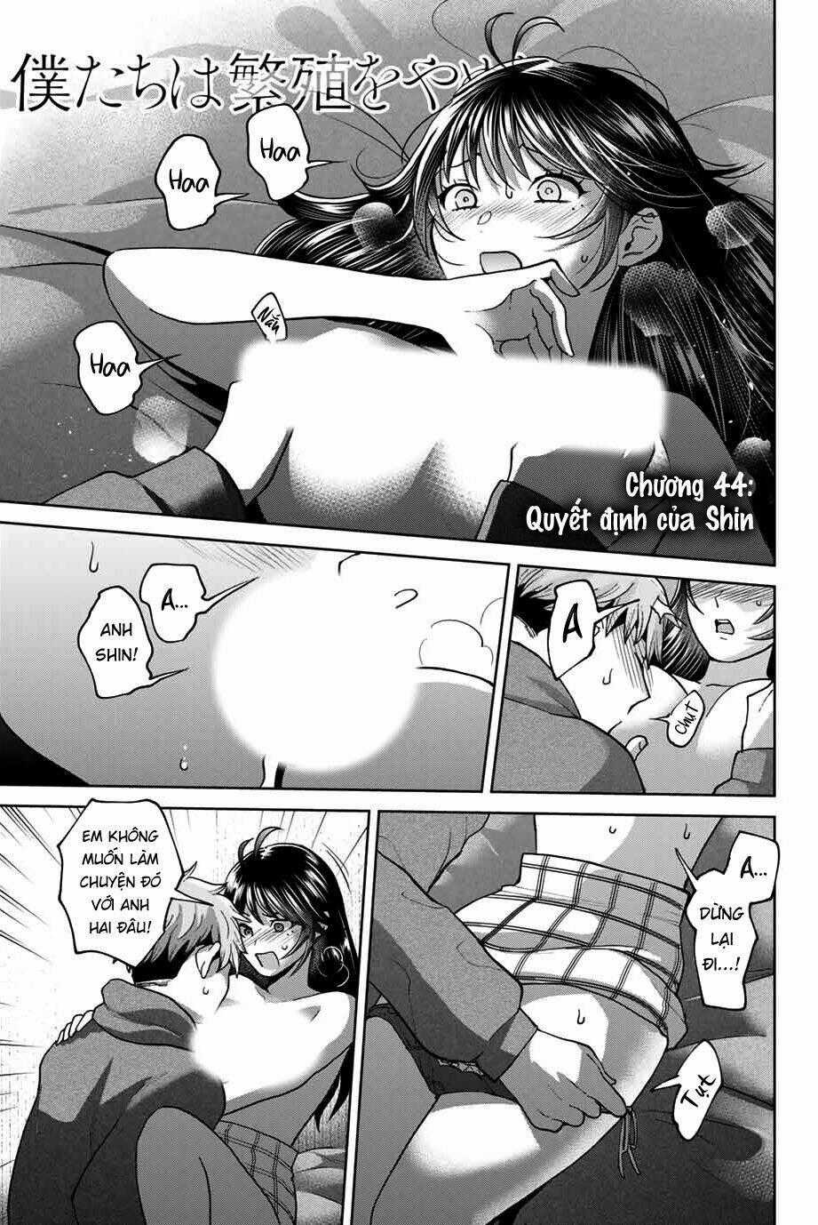 Bokutachi Wa Hanshoku Wo Yameta Chapter 44 trang 0