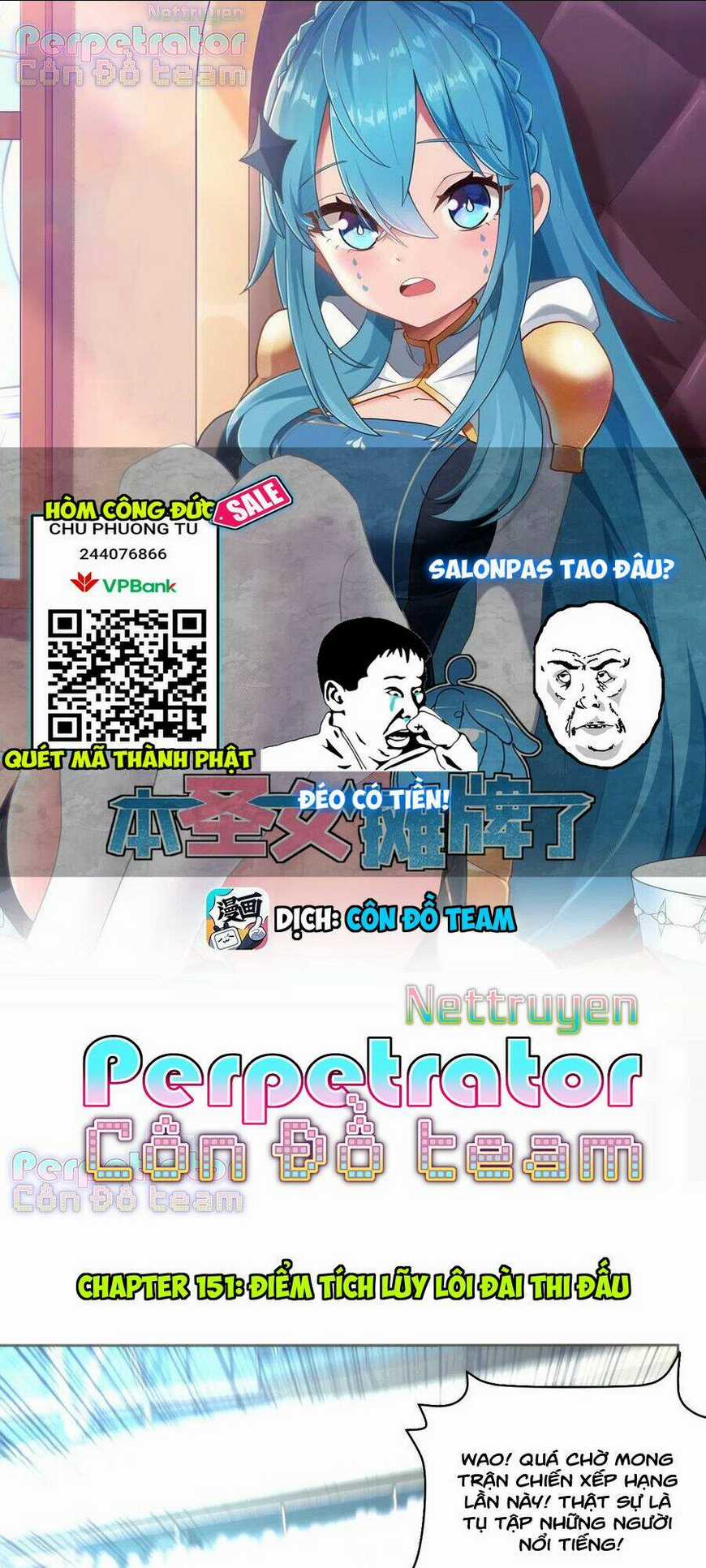 Bổn Thánh Nữ Ngã Bài Rồi Chapter 151 trang 0