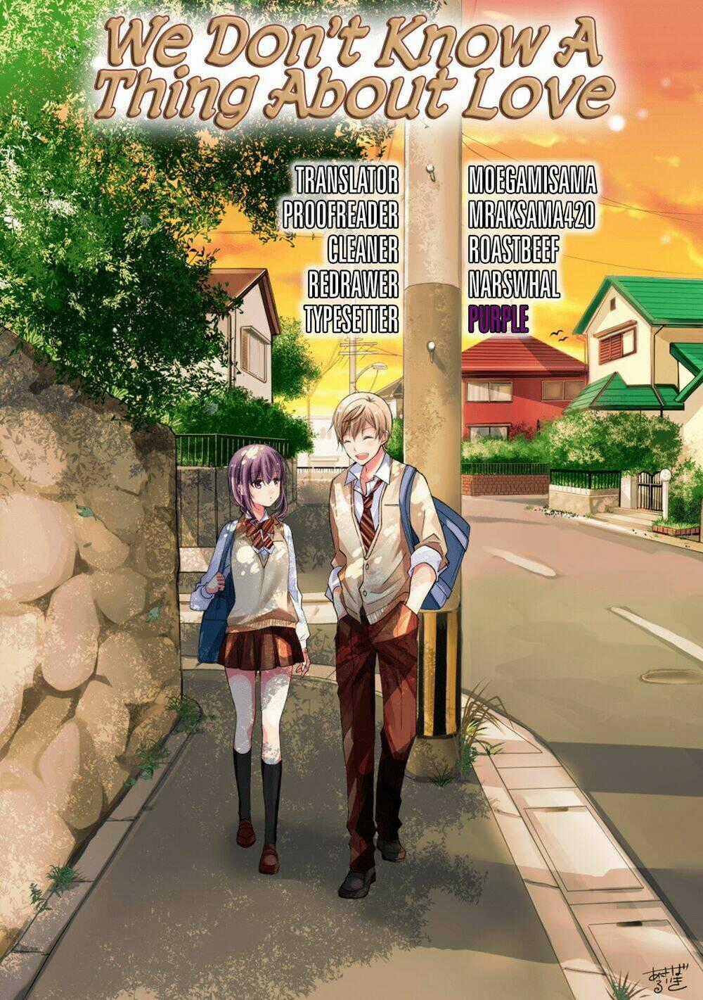 Bọn Tôi Chẳng Biết Tí Gì Về Tình Yêu Cả Chapter 19 trang 13