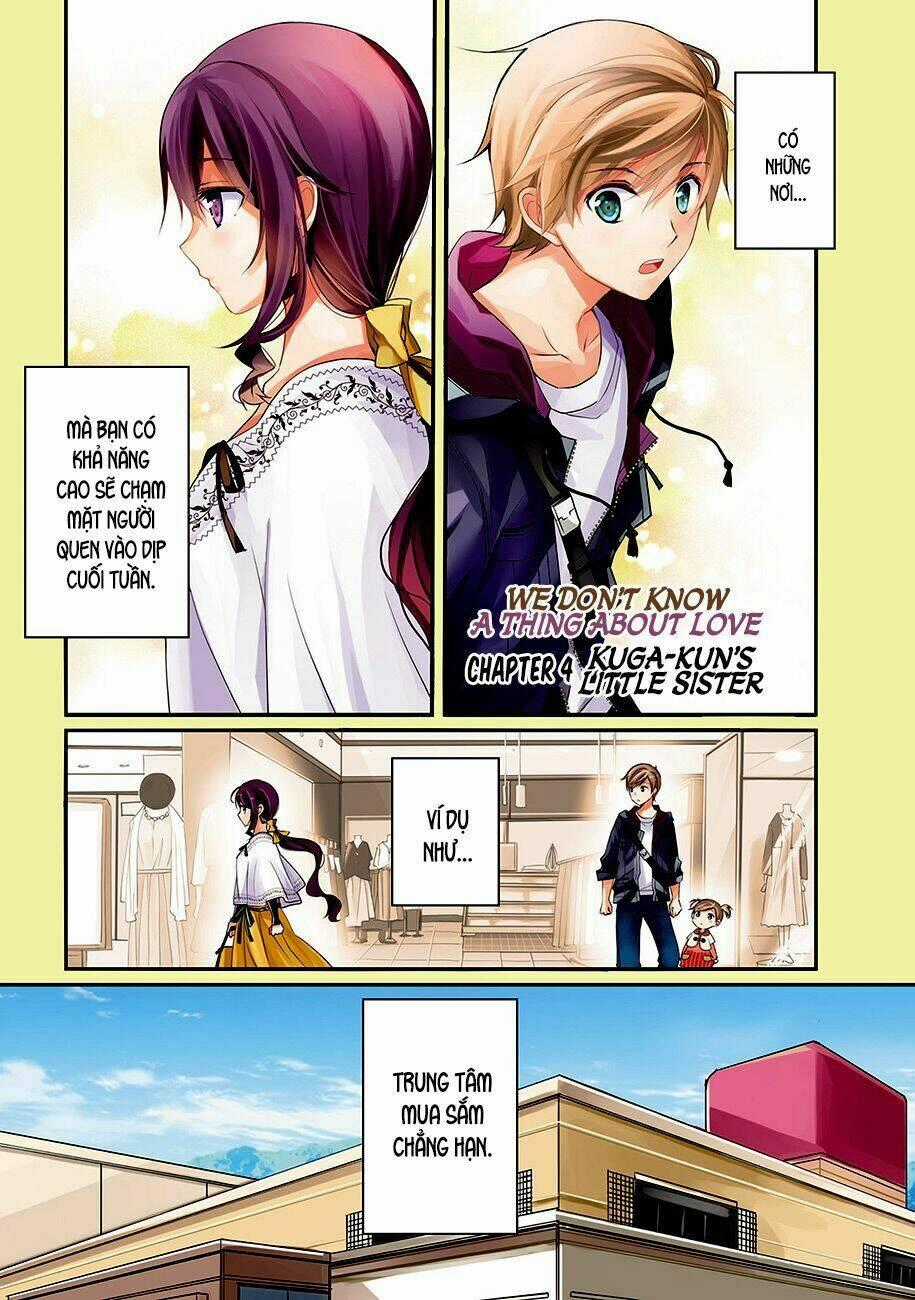 Bọn Tôi Chẳng Biết Tí Gì Về Tình Yêu Cả Chapter 4 trang 0