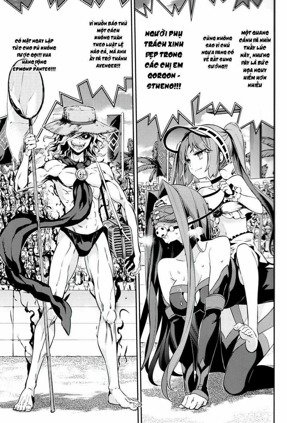 Bóng chuyền bãi biển hoành tráng nhất Chaldea - in OCEANUS [JikanFS x T.K Translation Team] Chapter 1 trang 11