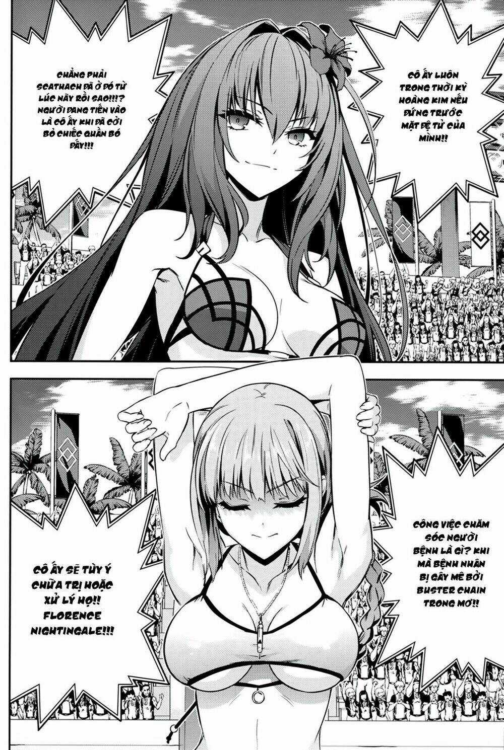 Bóng chuyền bãi biển hoành tráng nhất Chaldea - in OCEANUS [JikanFS x T.K Translation Team] Chapter 1 trang 18