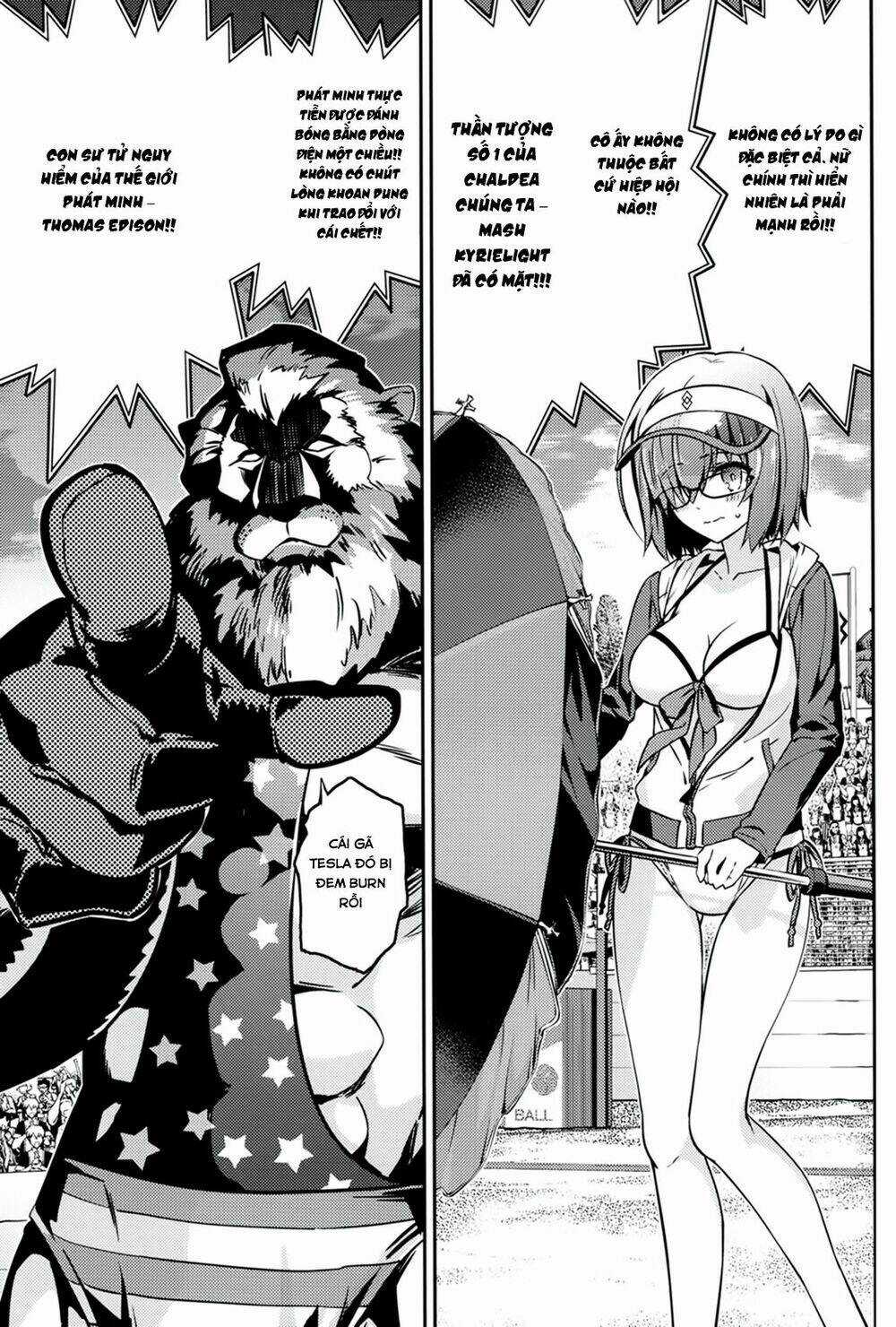 Bóng chuyền bãi biển hoành tráng nhất Chaldea - in OCEANUS [JikanFS x T.K Translation Team] Chapter 1 trang 19