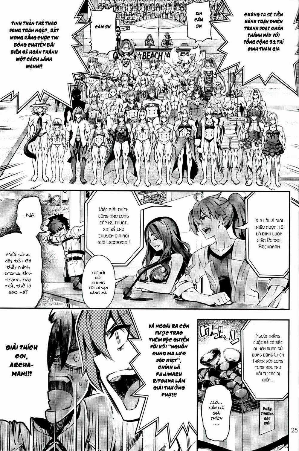 Bóng chuyền bãi biển hoành tráng nhất Chaldea - in OCEANUS [JikanFS x T.K Translation Team] Chapter 1 trang 23