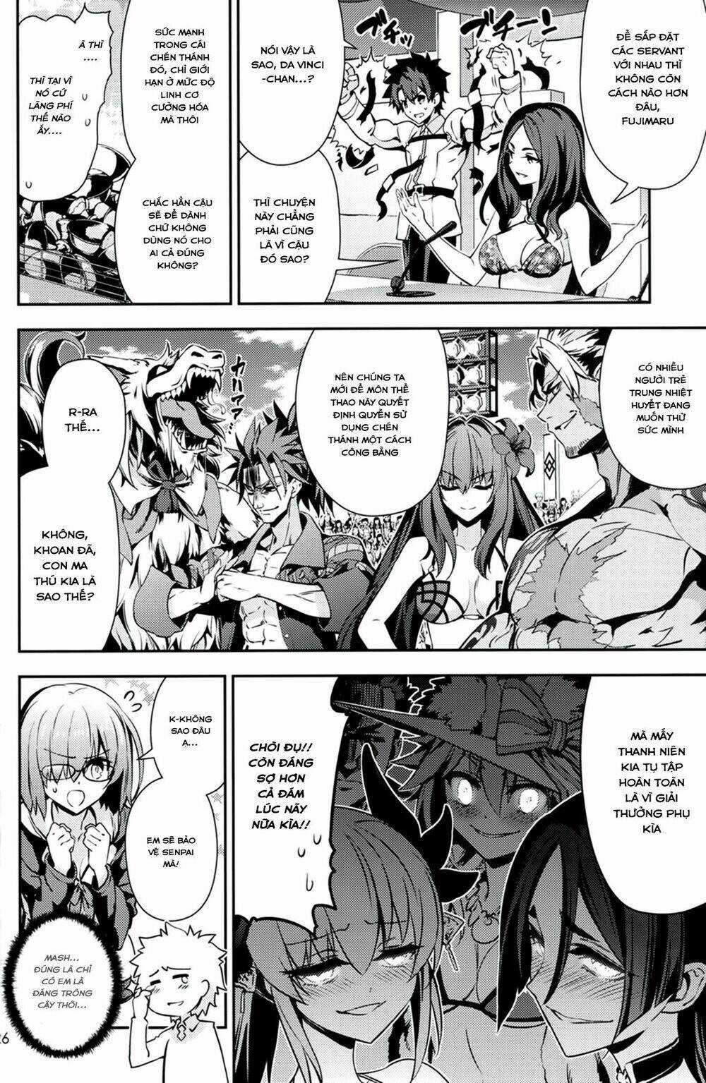 Bóng chuyền bãi biển hoành tráng nhất Chaldea - in OCEANUS [JikanFS x T.K Translation Team] Chapter 1 trang 24