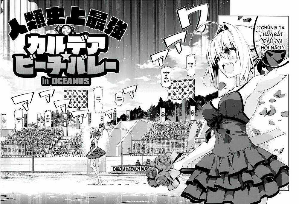 Bóng chuyền bãi biển hoành tráng nhất Chaldea - in OCEANUS [JikanFS x T.K Translation Team] Chapter 1 trang 3