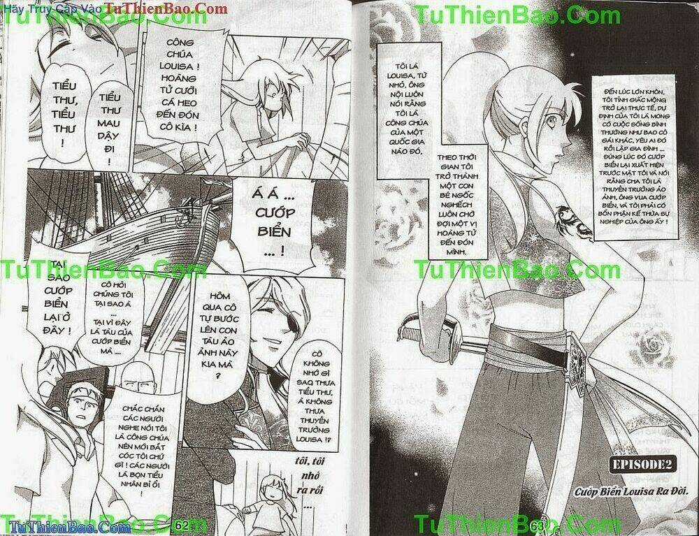 Bông Hoa Cướp Biển Chapter 1 trang 32