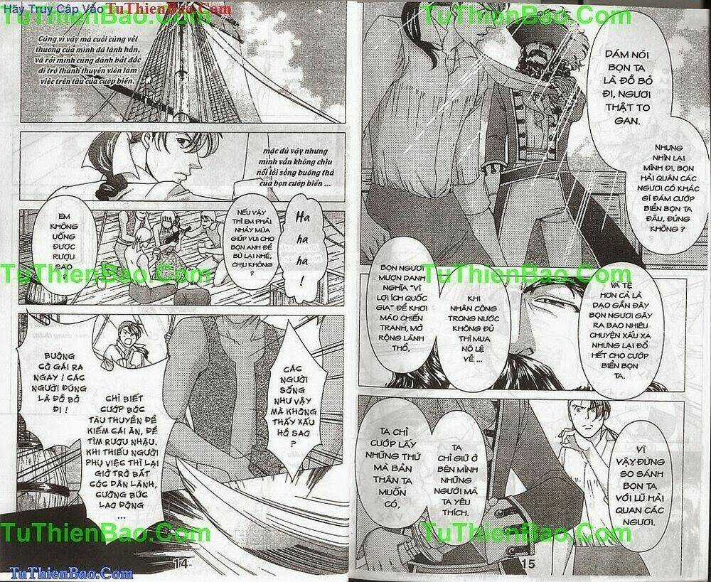 Bông Hoa Cướp Biển Chapter 3 trang 7