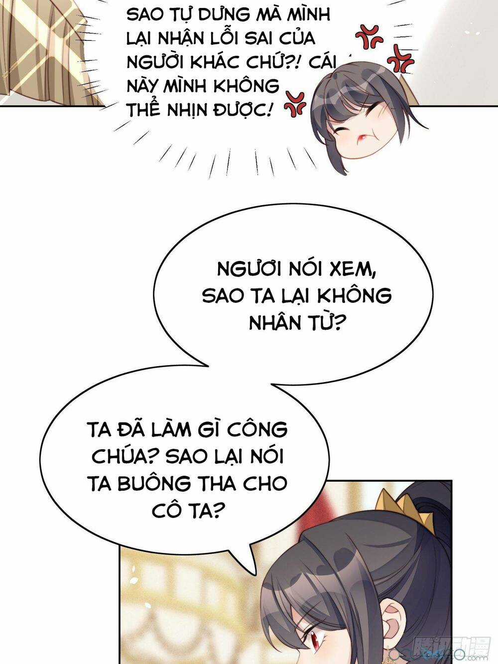 Bỗng Một Ngày Xuyên Thành Hoàng Hậu Ác Độc Chapter 5 trang 7