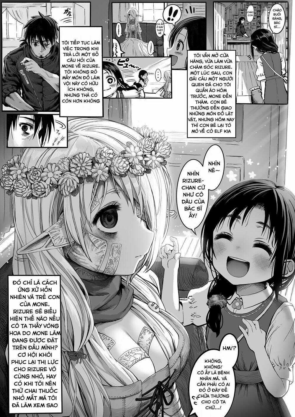 Boroboro No Erufu-San O Shiawaseni Suru Kusuri Uri-San Chapter 4 trang 0