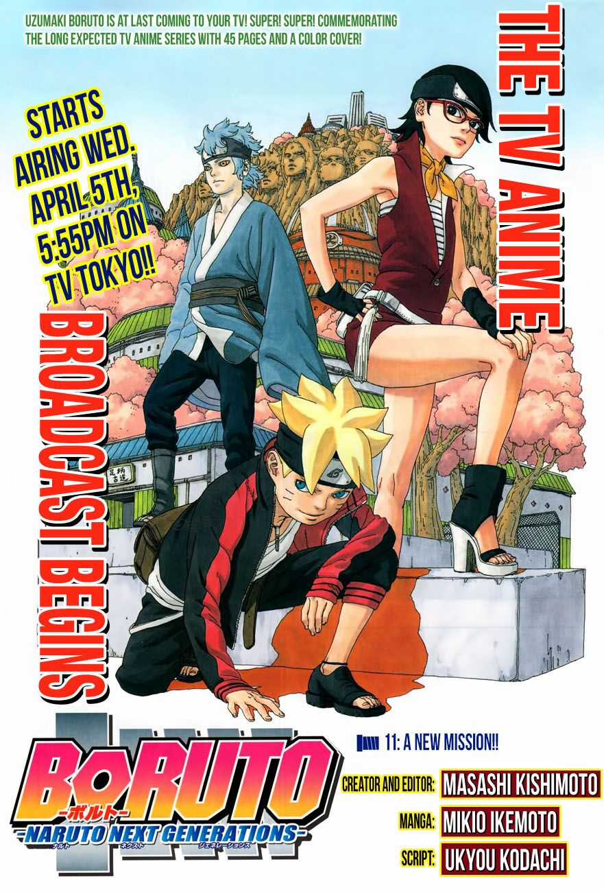 Boruto Chapter 11 trang 3