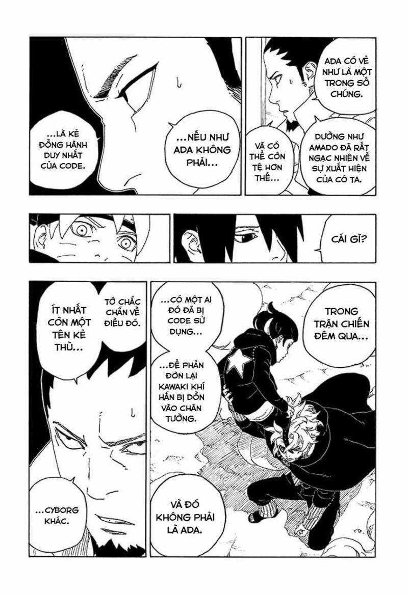 Boruto Chapter 71 trang 14