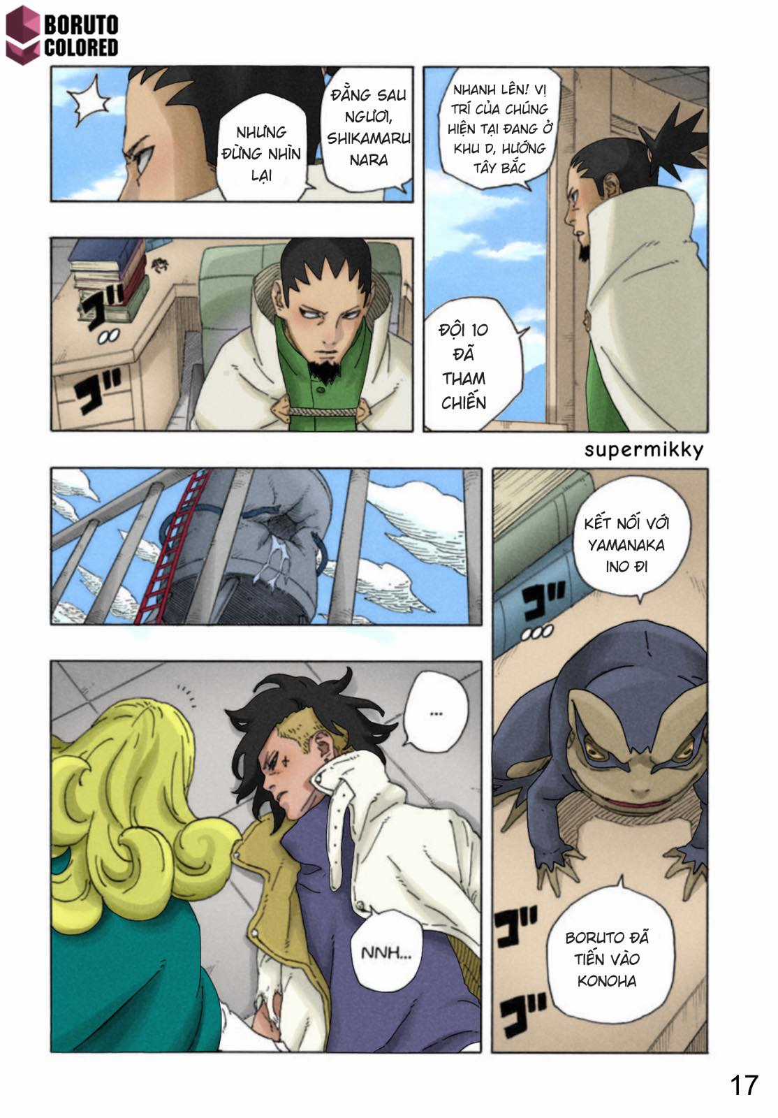 Boruto Chapter 89 trang 17