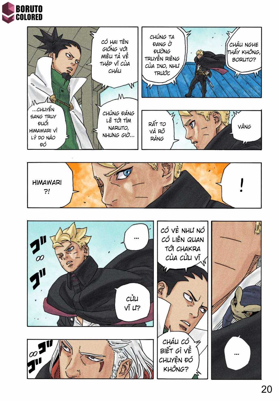 Boruto Chapter 89 trang 20