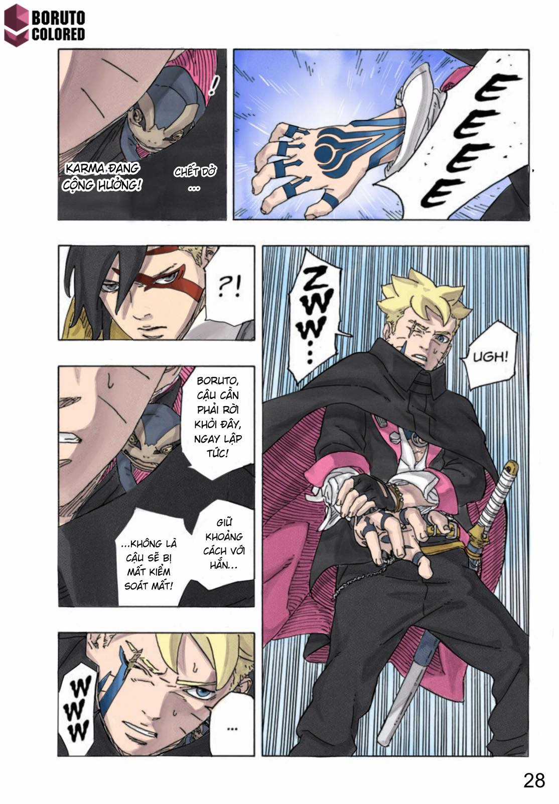 Boruto Chapter 89 trang 28