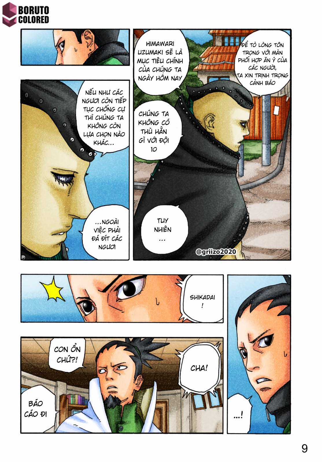 Boruto Chapter 89 trang 9