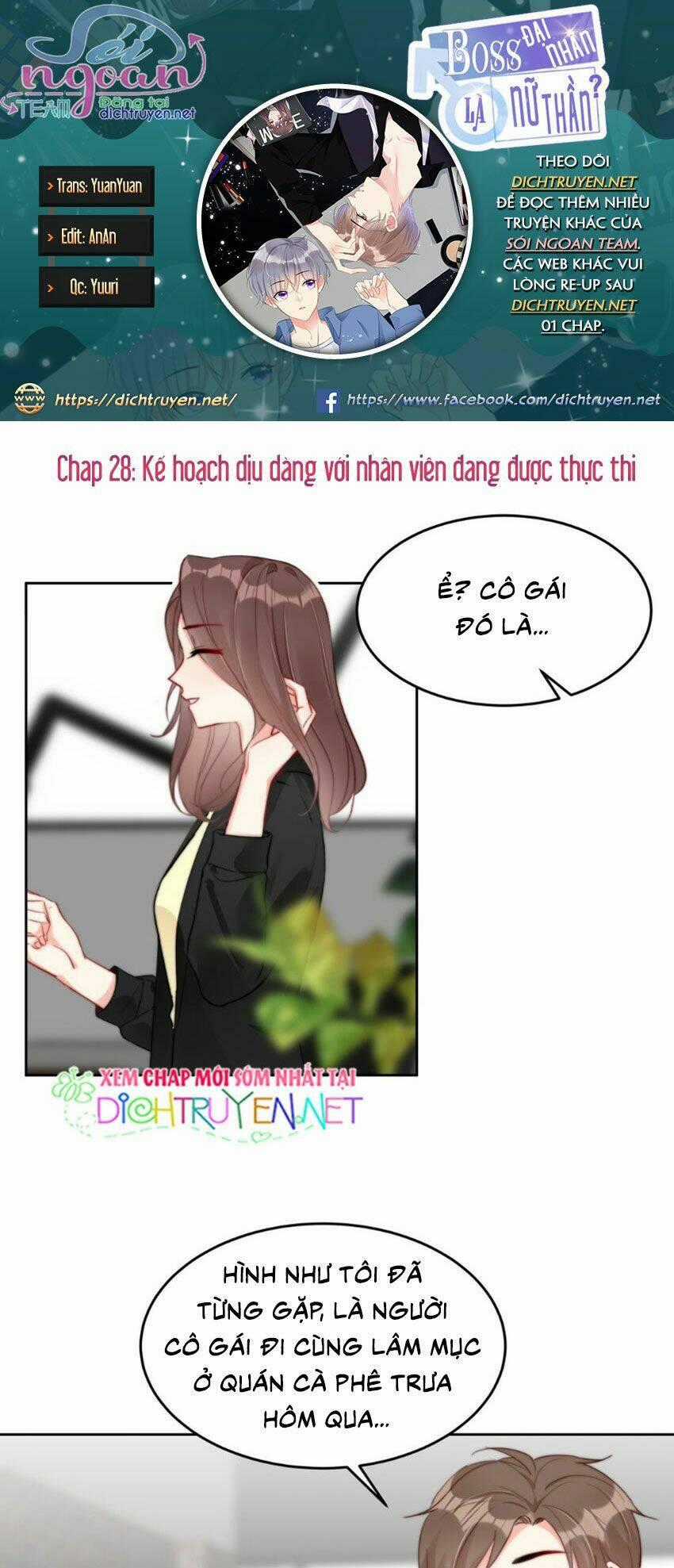 Boss Đại Nhân Là Nữ Thần? Chapter 28 trang 0