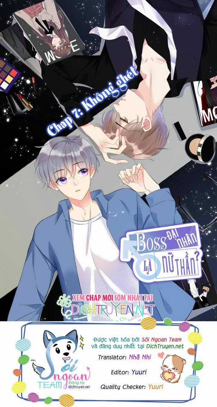 Boss Đại Nhân Là Nữ Thần? Chapter 7 trang 0