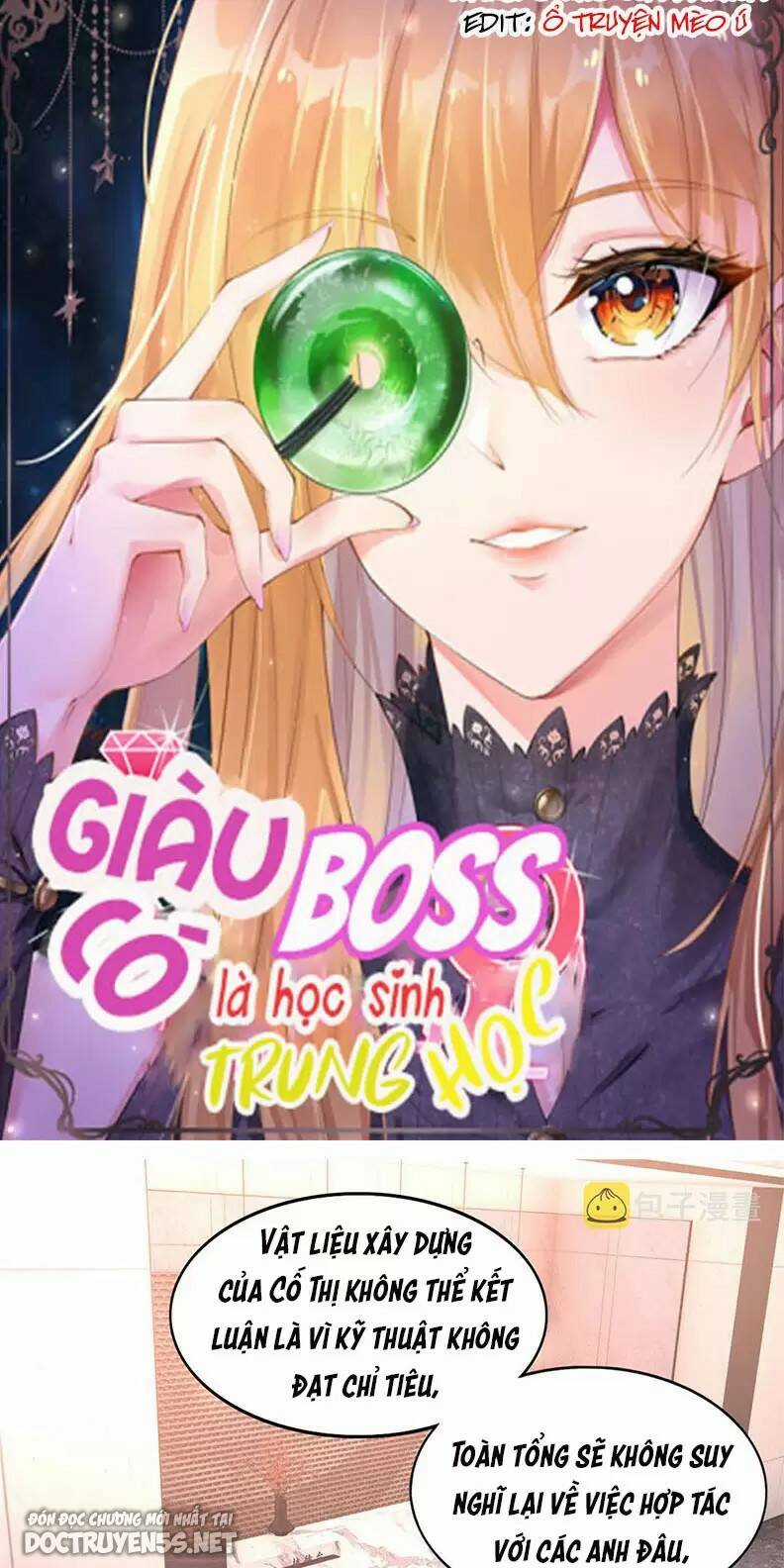 Boss Nhà Giàu Lại Là Nữ Sinh Trung Học! Chapter 124 trang 1
